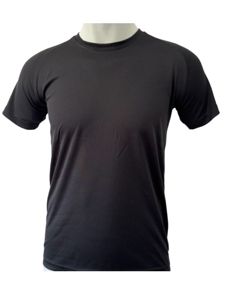 T-SHIRT GF  QUICK DRY ΜΑΥΡΟ