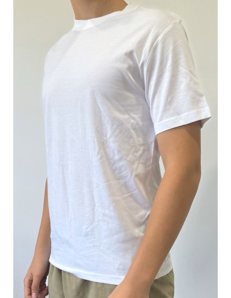 TSHIRT ΛΕΥΚΟ 160GR 100%ΒΑΜΒ GREEKFORCES