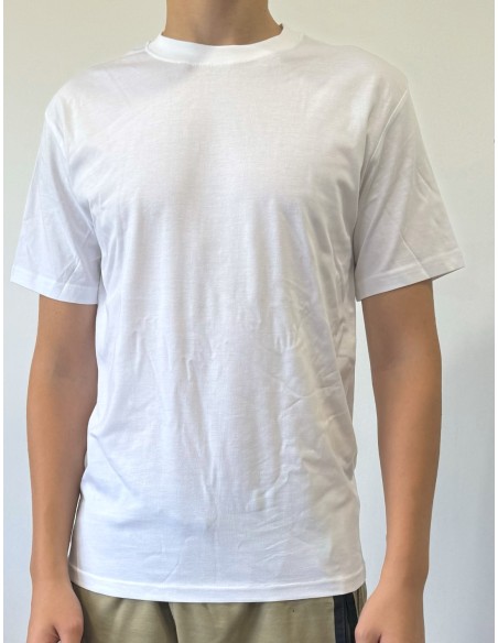 TSHIRT ΛΕΥΚΟ 160GR 100%ΒΑΜΒ GREEKFORCES