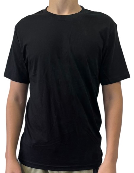 TSHIRT ΜΑΥΡΟ 160GR 100%ΒΑΜΒ GREEKFORCES