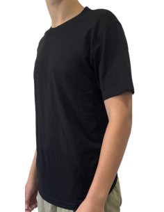 TSHIRT ΜΑΥΡΟ 160GR 100%ΒΑΜΒ GREEKFORCES 2