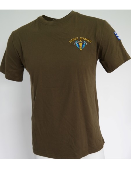 T-Shirt Χακί Λύκος Ειδικές Δυνάμεις