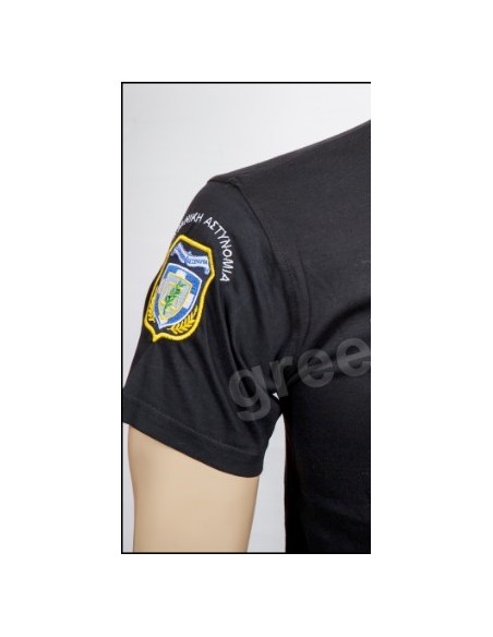 T-SHIRT ΜΑΥΡΟ ΔΙ.ΑΣ 4 ΚΕΝΤΗΜΑΤΑ