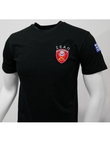 T- SHIRT ΜΑΥΡΟ ΣΕΑΠ