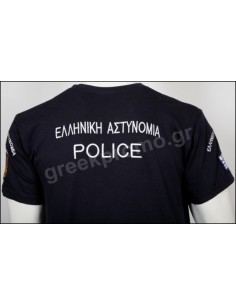 Τ-SHIRT ΜΠΛΕ POLICE 100% ΒΑΜΒ