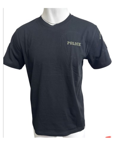 Τ-SHIRT ΜΑΥΡΟ POLICE