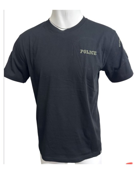 Τ-SHIRT ΜΑΥΡΟ POLICE