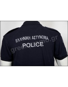 POLO ΜΠΛΕ ΕΠΩΜΙΔΑ ΑΣΤΥΝΟΜΙΑΣ 100%COTTON
