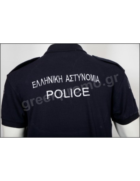 POLO ΜΠΛΕ ΕΠΩΜΙΔΑ ΑΣΤΥΝΟΜΙΑΣ 100%COTTON