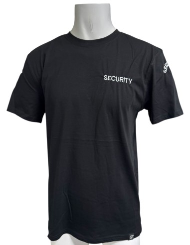 Τ-SHIRT ΜΑΥΡΟ SECURITY ΠΛΑΤΗ ΙΣΙΟ