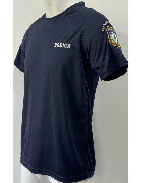 Τ-SHIRT ΜΠΛΕ QUICK DRY ΕΛΛΗΝΙΚΗ ΑΣΤΥΝΟΜΙΑ