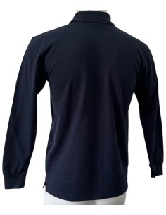 POLO ΜΠΛΕ ΜΑΚΡΥΜΑΝΙΚΟ 65-35 POLY-COTTON 2