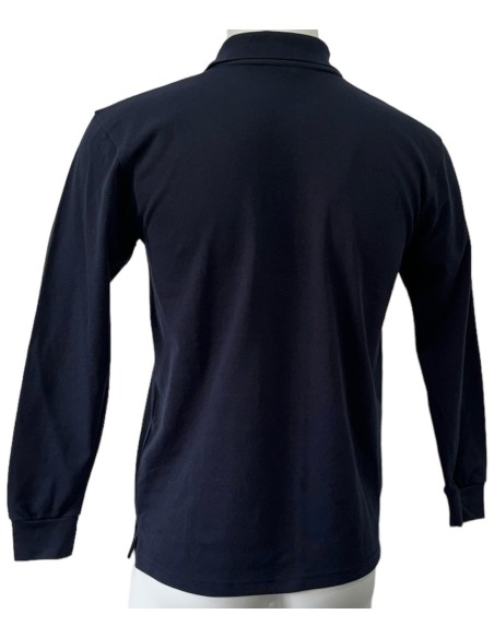POLO ΜΠΛΕ ΜΑΚΡΥΜΑΝΙΚΟ 65-35 POLY-COTTON