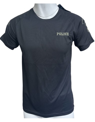 Τ-SHIRT ΜΑΥΡΟ QUICK DRY ΕΛΛΗΝΙΚΗ ΑΣΤΥΝΟΜΙΑ