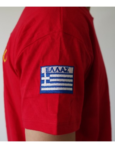 Τ-SHIRT KOKKINO ΠΥΡΟΣΒΕΣΤΙΚΗΣ+FIRE CORPS ΕΠΟΧΙΚΟΣ