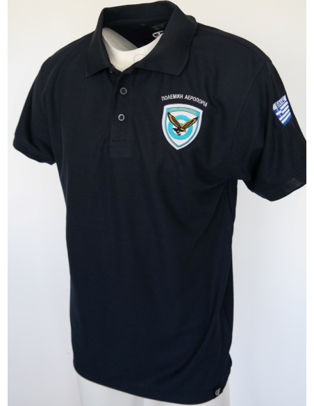 ΠΟΛΟ ΜΠΛΕ QUICK DRY ΠΟΛΕΜΙΚΗ ΑΕΡΟΠΟΡΙΑ