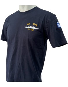 T-SHIRT ΜΠΛΕ Φ/Γ ΥΔΡΑ ΣΤΗΘΟΣ ΜΑΝΙΚΙ