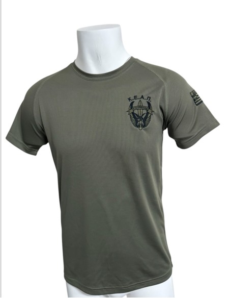 T-SHIRT QUICK DRY ΧΑΚΙ ΚΕΑΠ