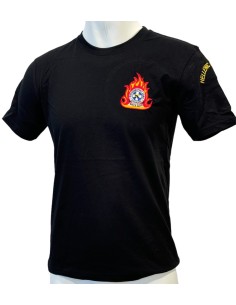 Τ-SHIRT ΜΠΛΕ ΠΥΡΟΣΒΕΣΤΙΚΗΣ+FIRE CORPS 2