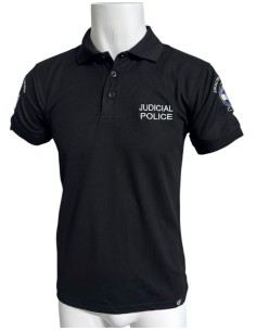POLO ΜΑΥΡΟ QUICK DRY ΔΙΚΑΣΤΙΚΗ ΑΣΤΥΝΟΜΙΑ JUDICIAL POLICE 2024 2