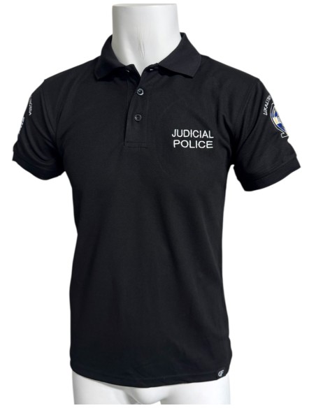 POLO ΜΑΥΡΟ QUICK DRY ΔΙΚΑΣΤΙΚΗ ΑΣΤΥΝΟΜΙΑ JUDICIAL POLICE 2024