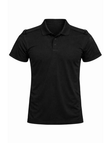 VANGUARD ULTIMATE QUICK DRY POLO ΜΑΥΡΟ