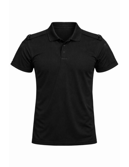 VANGUARD ULTIMATE QUICK DRY POLO ΜΑΥΡΟ