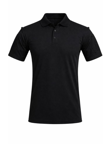 VANGUARD ULTIMATE QUICK DRY POLO ΜΑΥΡΟ